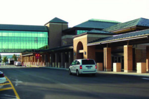 The main terminal at Westchester County Airport.