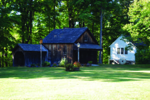 The Brundage Blacksmith Shop.