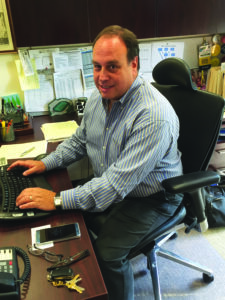 Scott M. Kahan, CFP®, hard at work. Photo by Matt Smith