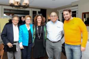 Gathering at a recent Chamber event