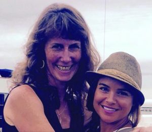 Friends outside school as well as close colleagues Eileen Kenna (left) with Ann Marie Scalici (right)