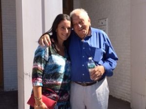 Chappaqua Resident Meryl Lefkowitz with her great uncle Michael Stoll, a Bielski partisan