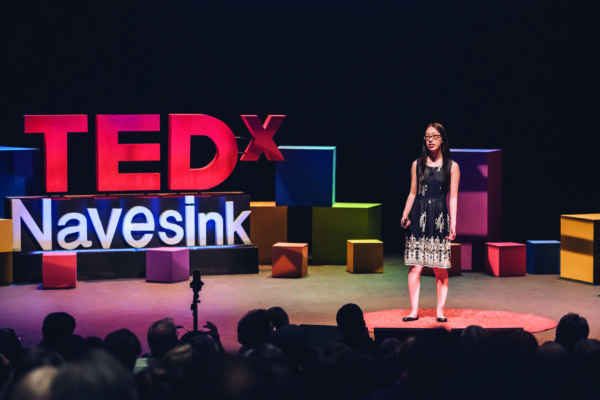 Anna Zhang has spoken at three TEDx events, including TEDxNavesink, one of the largest TEDx conferences along the East Coast. PHOTOS COURTESY OF ANNA ZHANG