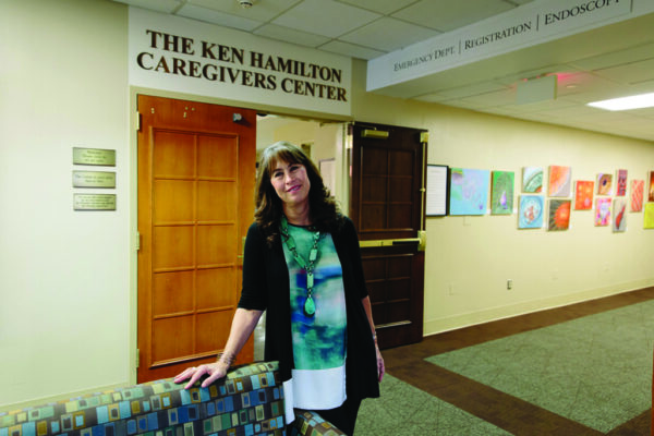 Marian Hamilton founded the Ken Hamilton Caregivers Center in 2006.