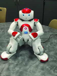 Robot. Photos by Matt Smith