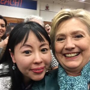 lotus-zheng-and-hillary-clinton