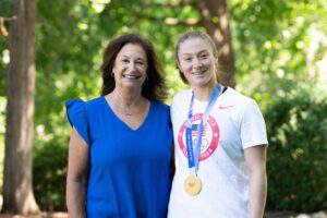 Elise Trainor with Aerin Frankel