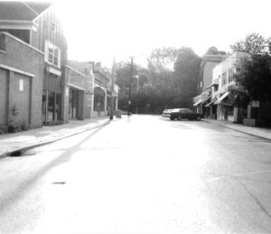 View of Allen Place, June 1988